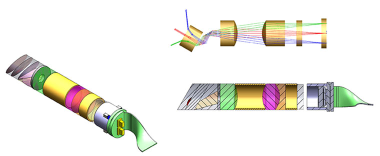 Drawing of Medical Optical Device